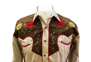 Rockmount_2-Tone_Floral_Tan_Brown_Western_Cowboy_Shirt_Front_Close_Up_1024x1024